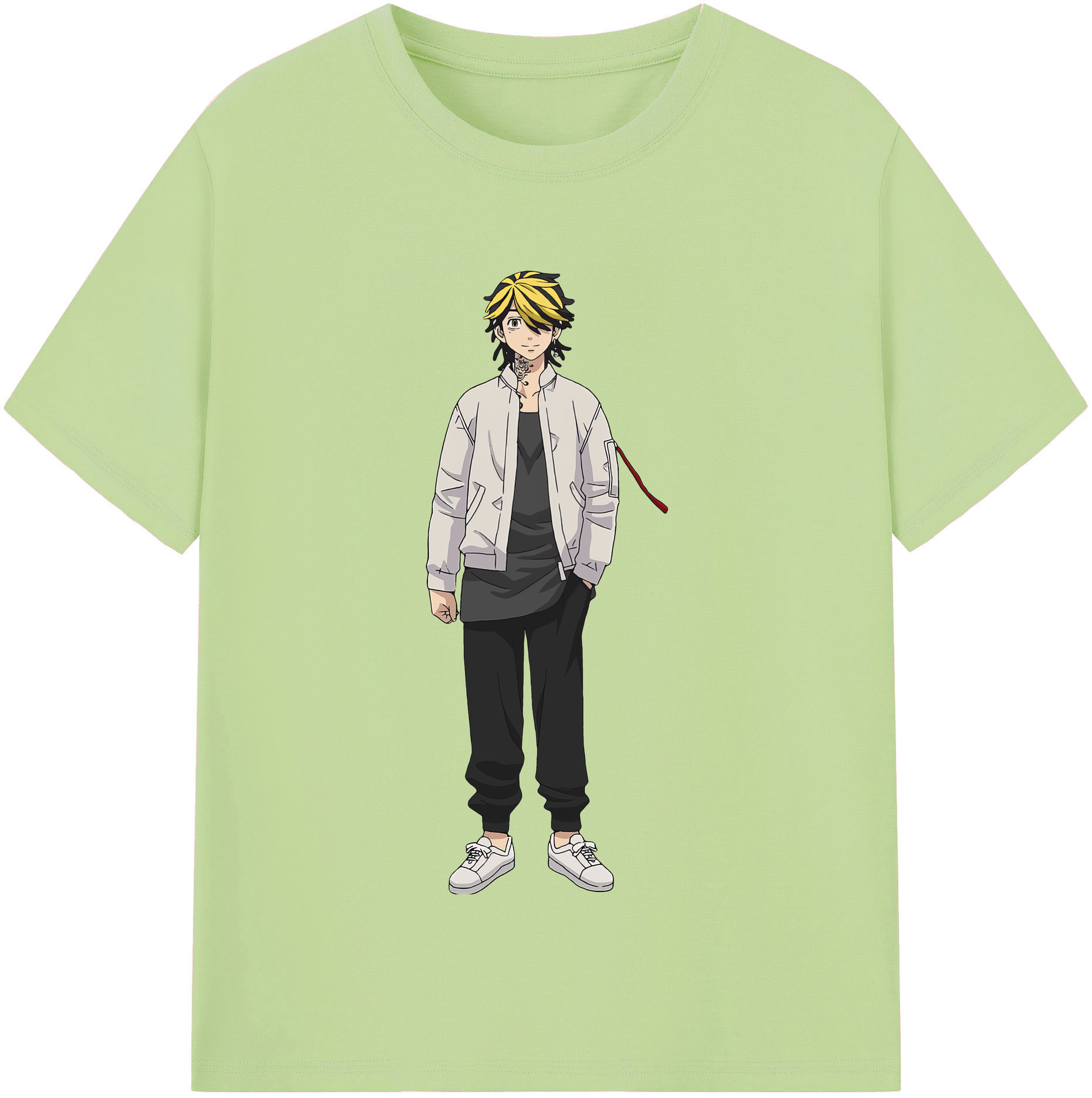 （画像用） 東京リベンジャーズ Tokyo Revengers 綿100％半袖Tシャツ（フロントプリント）